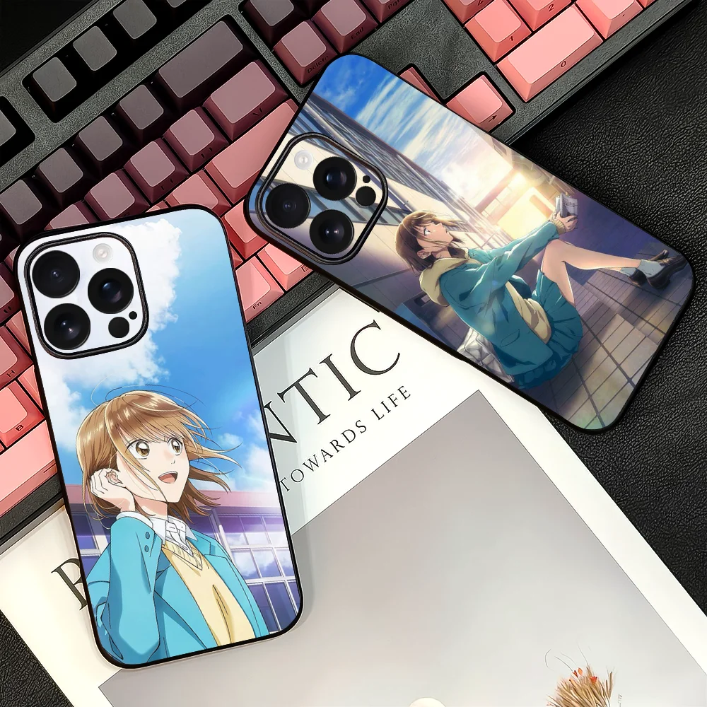 Чехол для телефона «Аниме Ao no Hako Chinatsu Kano» для iPhone 16, 15, 14, 13, 12, 11 PRO MAX PLUS Mini TPU, мягкий, приятный для кожи чехол