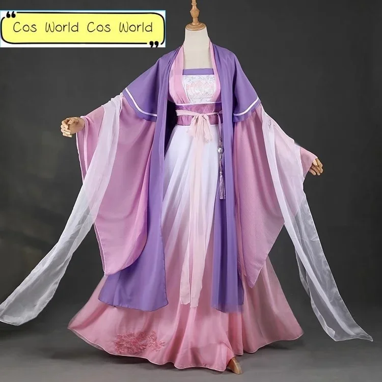 Jiang Yan Li Anime MO DAO ZU SHI Cosplay Costume Clothes Uniform Cosplay Jiang Yan Li Chinese Style Hanfu Halloween Party Woman