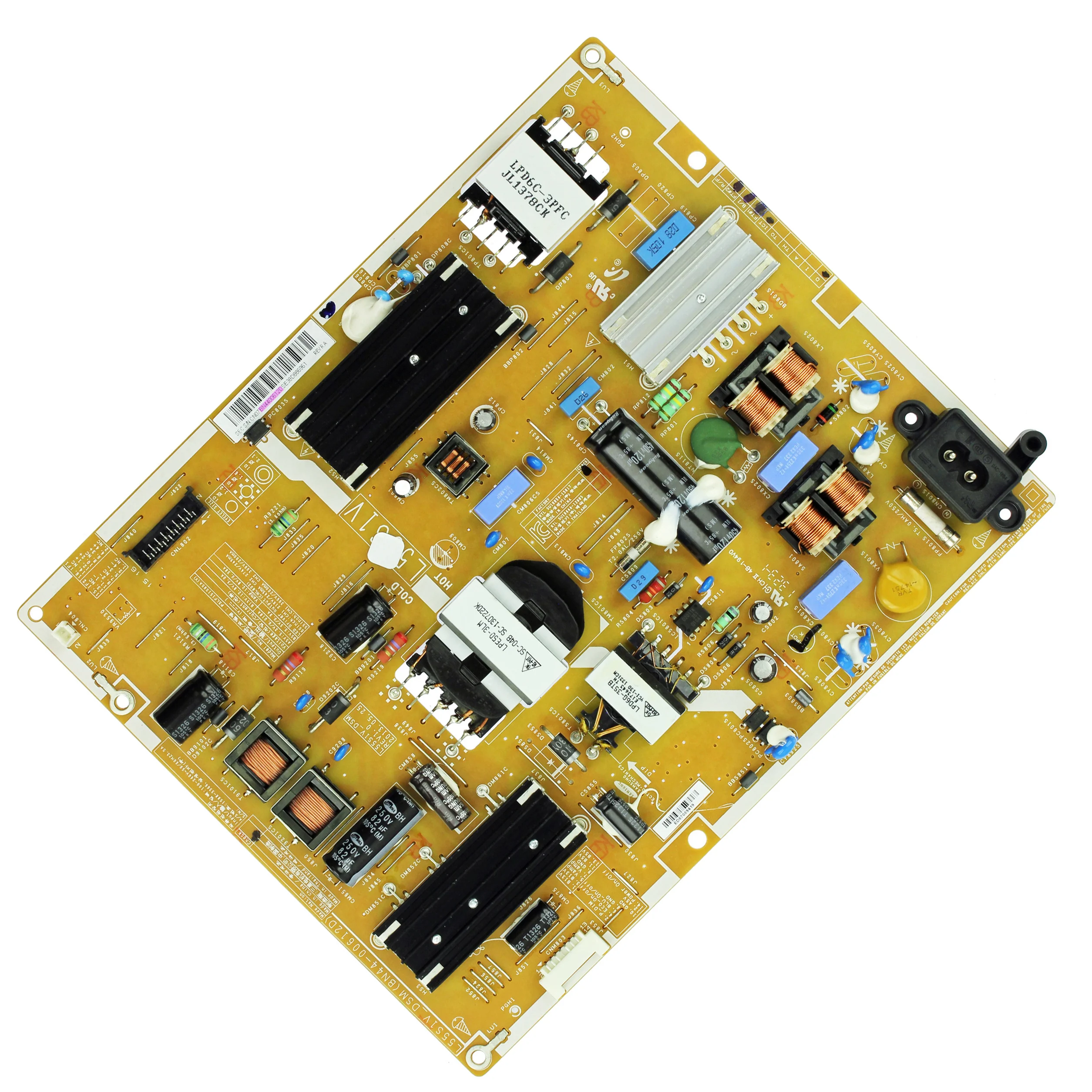 BN44-00612A BN44-00612B BN44-00612C BN44-00612D L55S1_DHS L55S1V_DSM L55S1_DSM Power Board is for UN55F6300AF UN55F6350AF TV