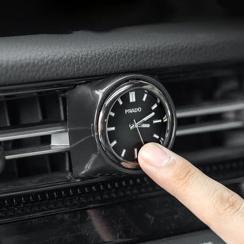 

Car Central Quartz Clocks For Toyota Prado LC250 2024 Warning Light Button Buckle Installation Interior Upgrades Car Accessorie