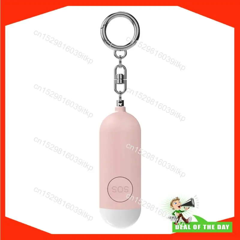 

Августский сигнализатор для девочек и женщин, личная безопасность, громкий крик, брелок для аварийной сигнализации, розовый