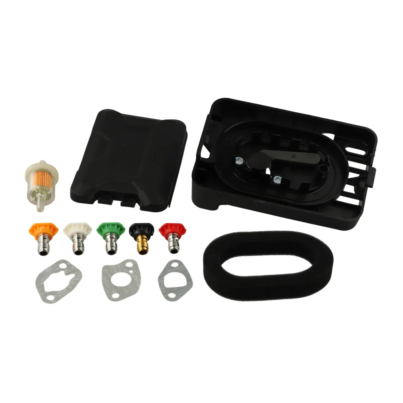 

Комплект для мойки высокого давления: воздушный фильтр 2900 фунтов на кв. дюйм, улучшенная очистка, легкая установка, полный набор насадок