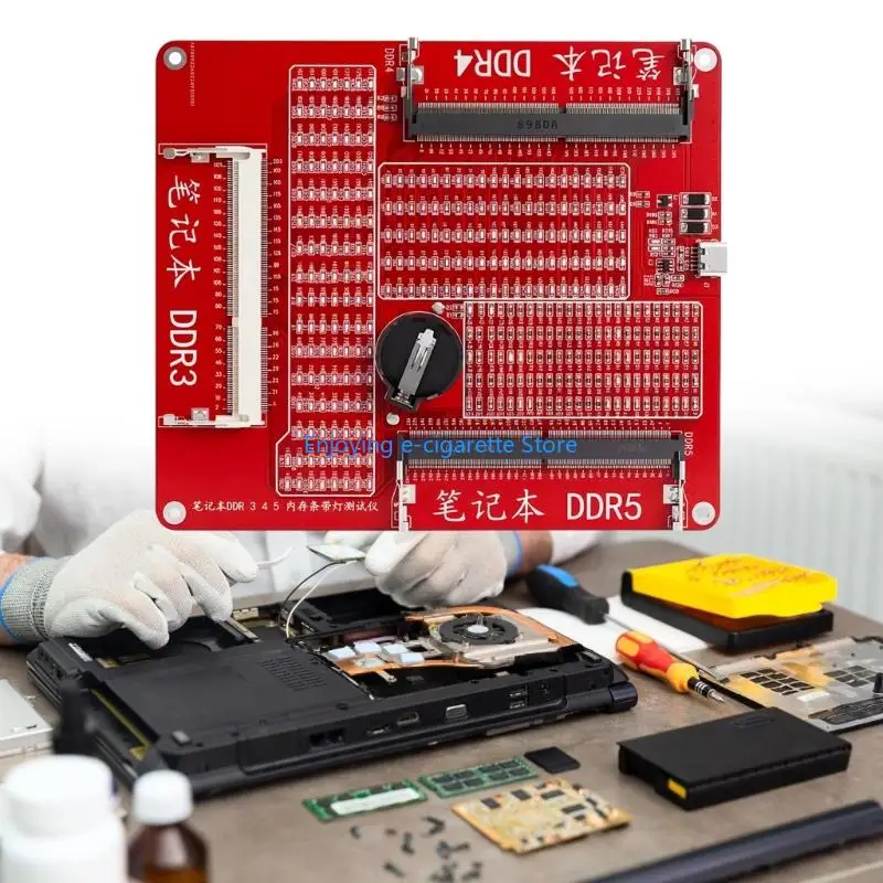 Erweitertes Diagnosemodul für DDR3-DDR4-DDR5-DIMM-Tester zur Unterstützung verschiedener Computer und Laptops Y4QF – Detail 9