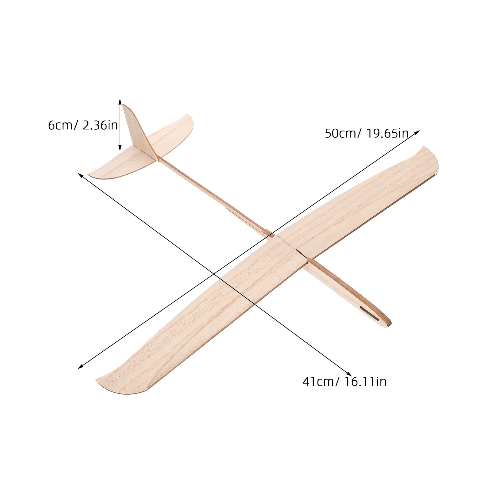 طائرة خشبية: مجموعة طائرة شراعية غير مكتملة للأطفال، مشاريع حرفية علمية آمنة من الخشب الطبيعي، للاستخدام الداخلي والخارجي #4