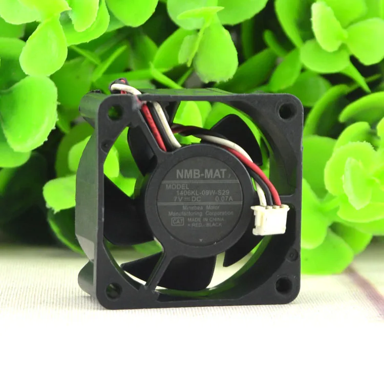 

New For NMB 1406KL-09W-S29 7V 0.07A 3515 3-Wire Silent Inverter Cooling Fan