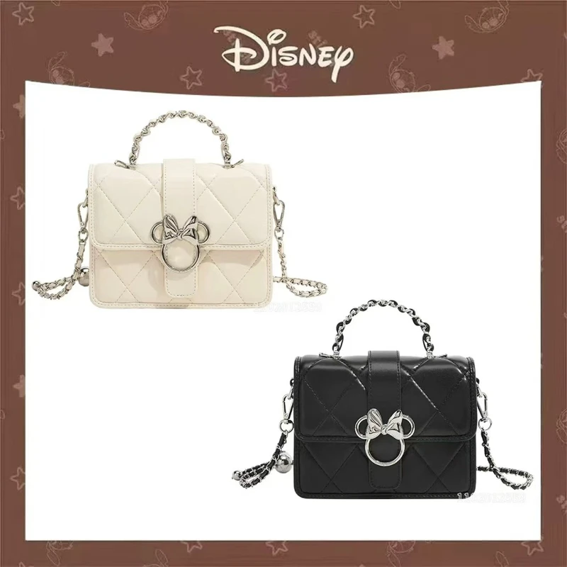

Новая женская мини-сумка на плечо Disney Minnie, роскошная брендовая оригинальная женская мини-сумка через плечо, повседневная женская сумка с героями мультфильмов