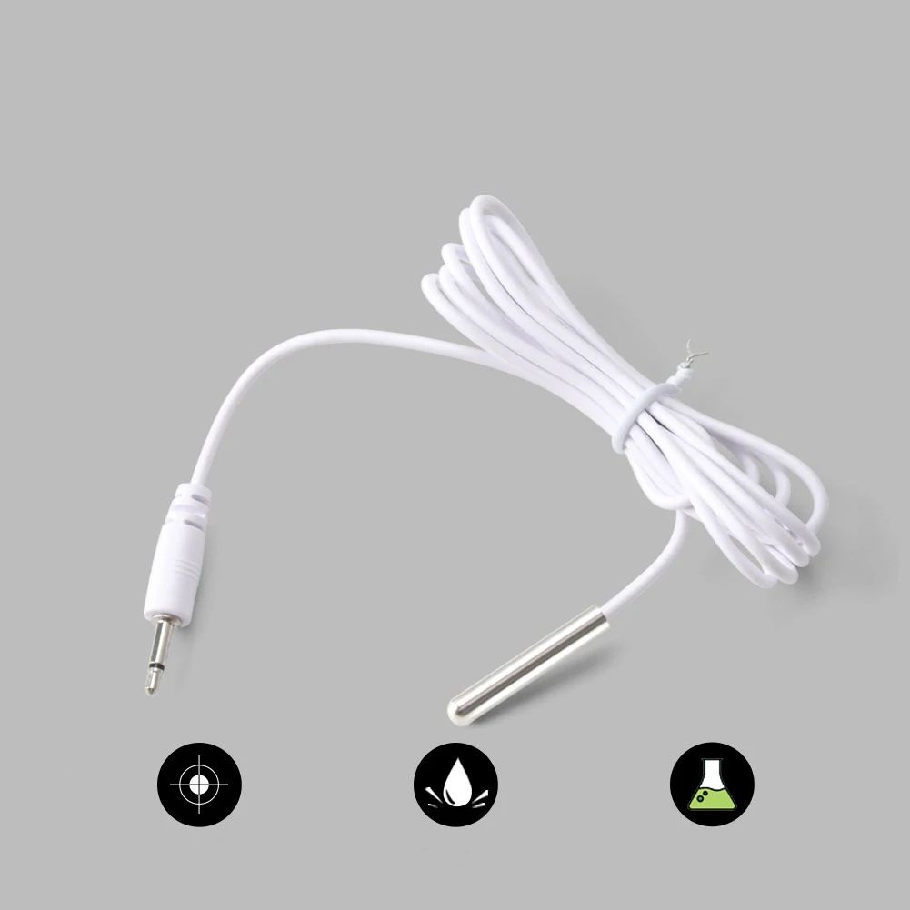 

Высококачественный термометр для холодильника, ЖК-сигнализация, макс./мин, нержавеющая сталь 7,2 х 6,5 х 1,7 см для холодильника