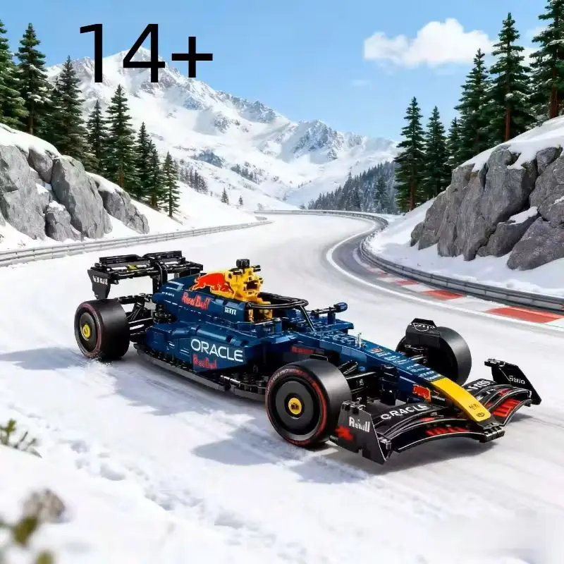 

1639 шт. 2026 Новый технический 42206 Механический RB20 Formula Racing Сборка Строительный блок Модель Набор для взрослых мальчиков и детей Подарки на день рождения