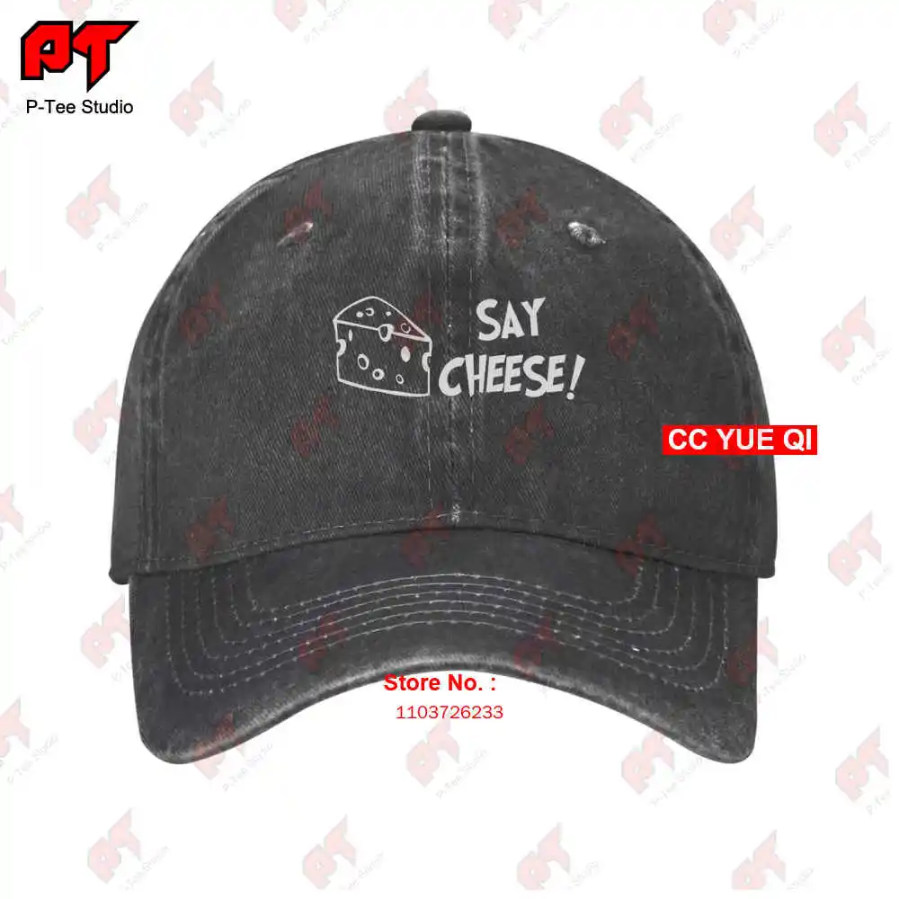 Say Cheese Smile Baseball Caps Truck Cap WX49