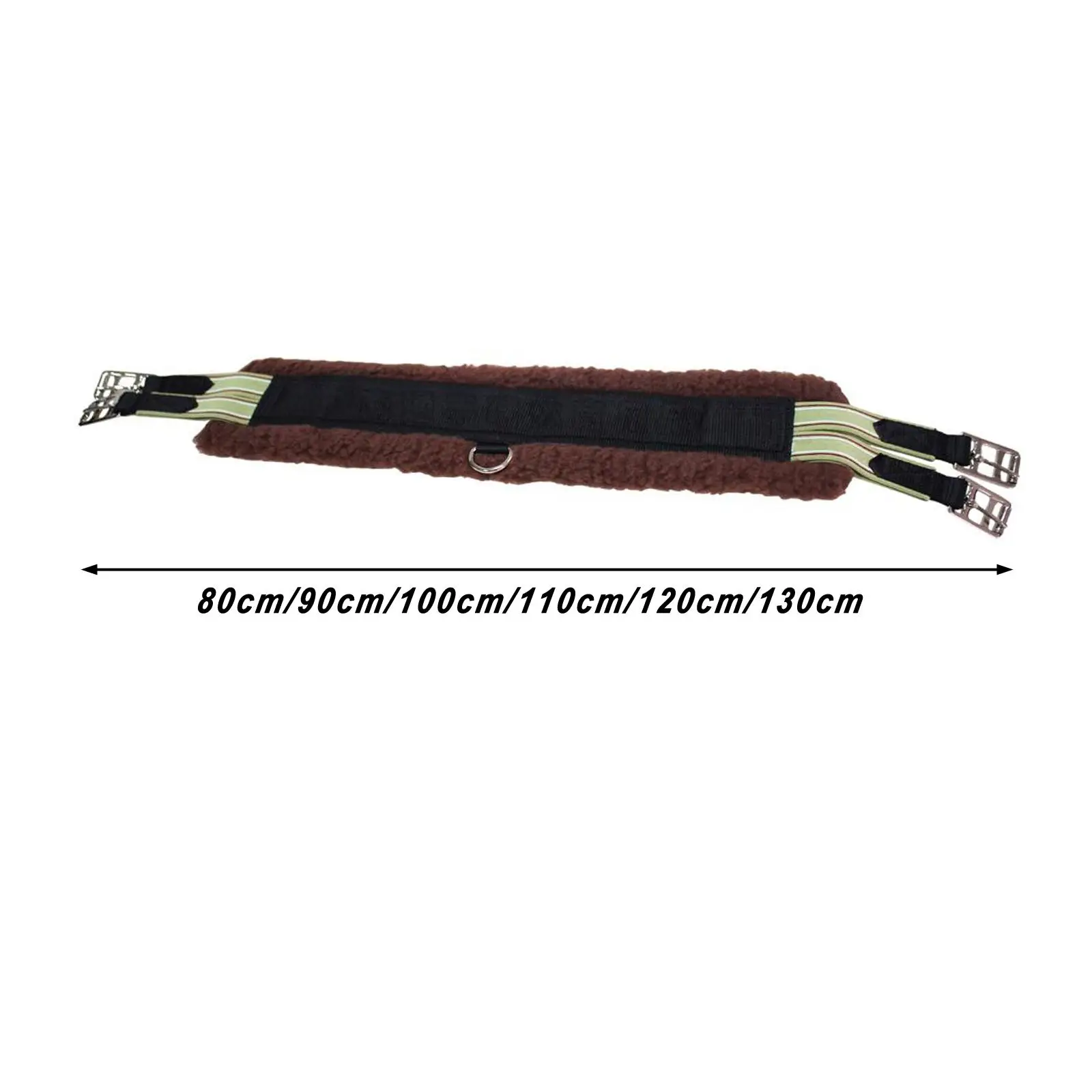 Horse Girth Horse Cinch Saddle Strap Heavy Duty Straight Cinch for Long Ride Club Lesson Training Daily Groom Competition