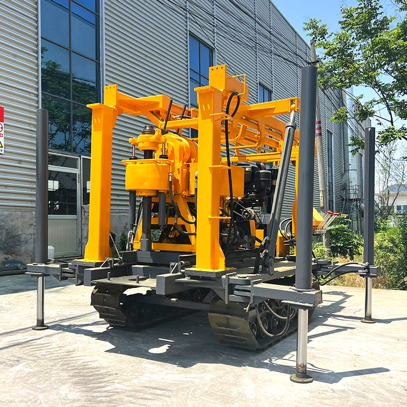 Aangepaste XY crawler bodem 180m 200m bemonstering testen boorgat spt boor roterende booreilanden machines