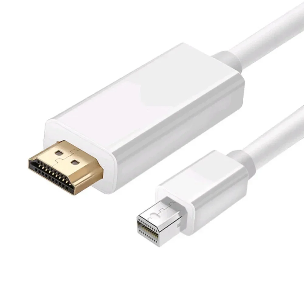 Kabel adaptera Mini DisplayPort DP Thunderbolt o długości 6 stóp do kompatybilnego z HDMI do MacBooka Pro Air