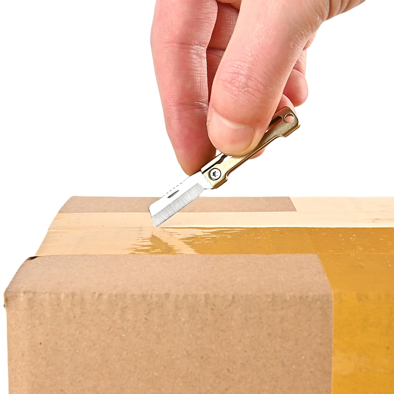 Mini Folding Knife Sharp Outdoor Carry-on Pendant Gift Unpacking Express Portable Tool