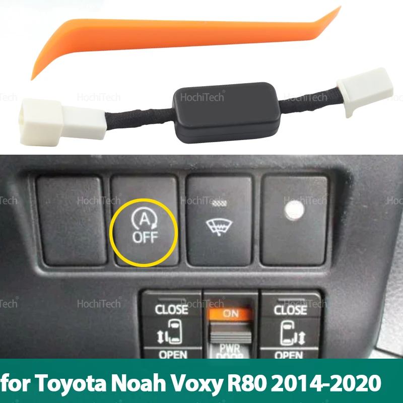 

Car Auto Stop Start Engine System Control Sensor Plug Stop Cancel Cable Memory Mode for Toyota Noah Voxy R80 2014-2020