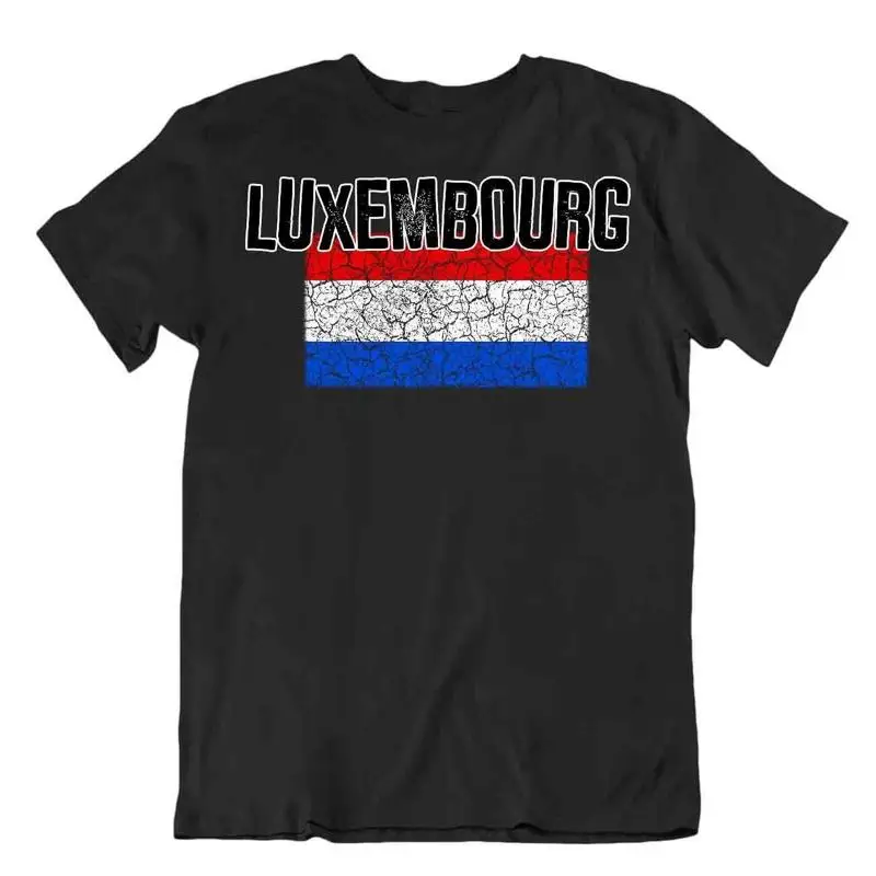 

Flag T Shirt Luxembourg Fashion Country Souvenir Gift Tee Pride logo