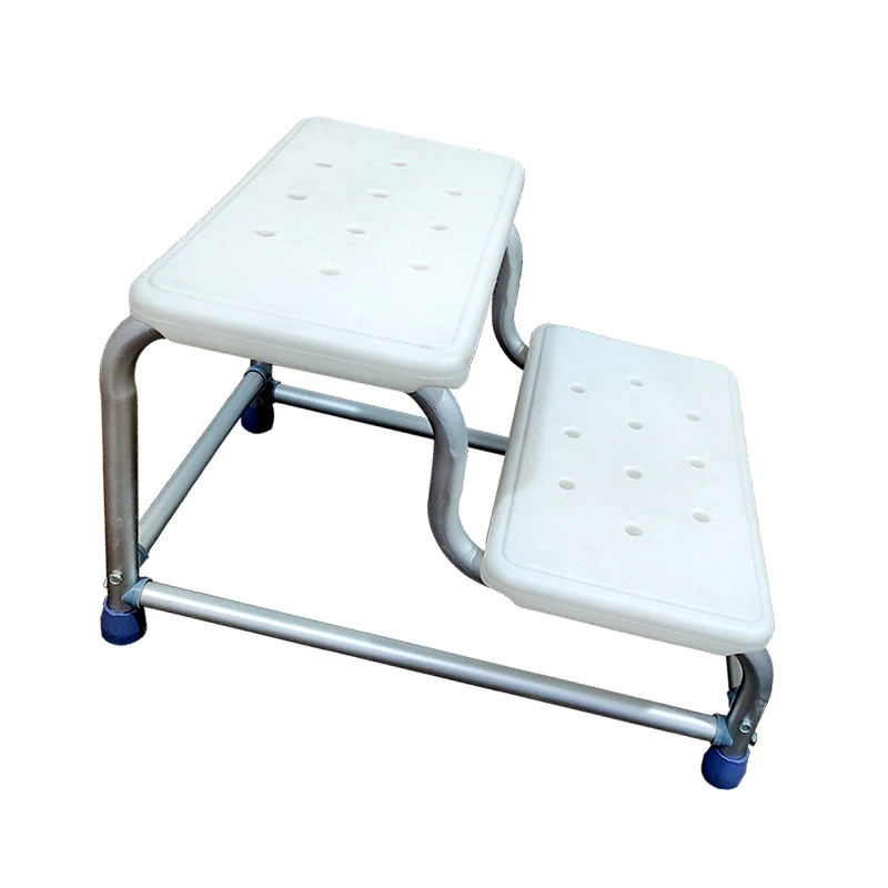 

Aluminum alloy hospital operation room patient foot step stool with rubber surface