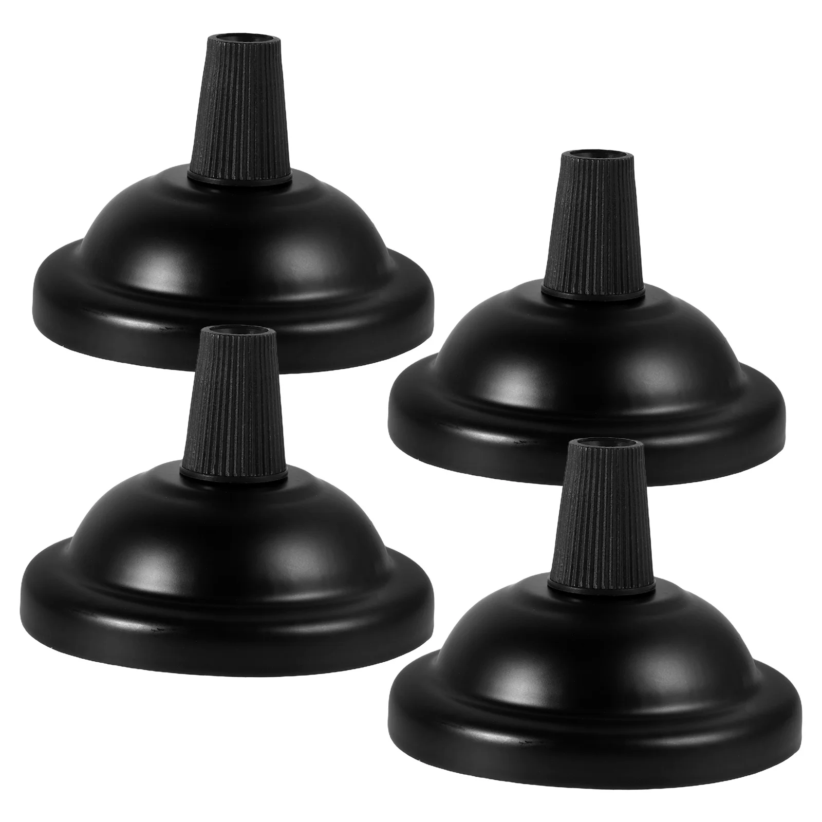 

4Pcs Minimalist Design Ceiling Light Cover Plate Heavy Duty Light Canopy Replacement Parts for Home Commercial