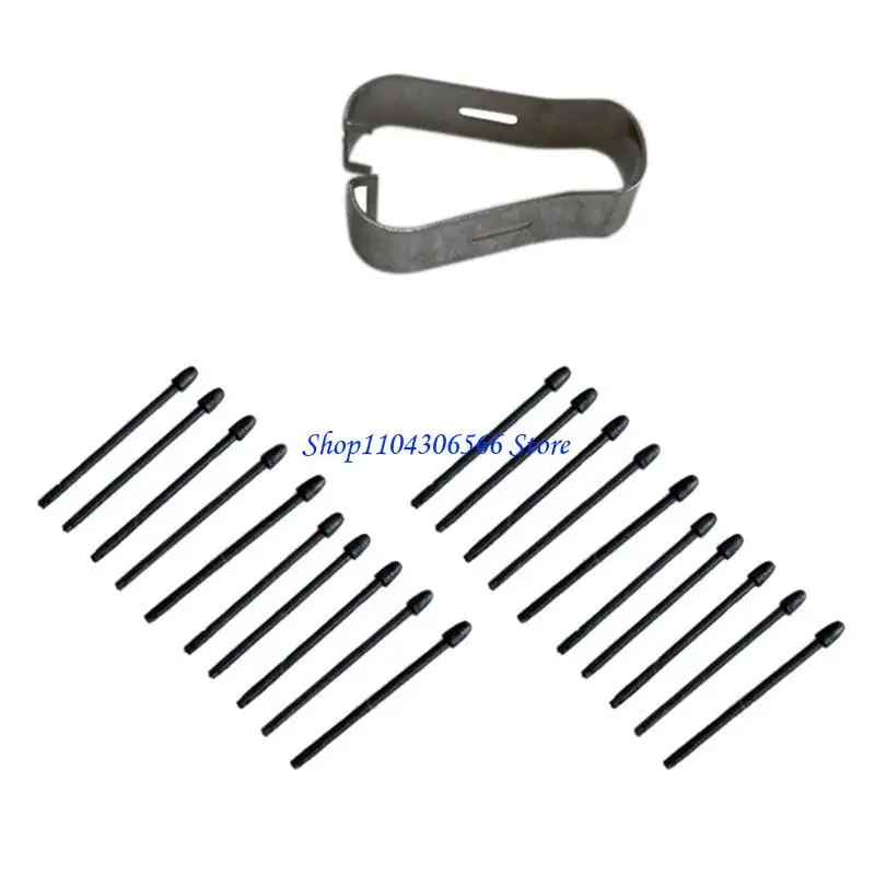 02DD Langlebige Polyesterfaser -Stift -Nachfüll -Tipps für Schreiberschreibstilstift Nib