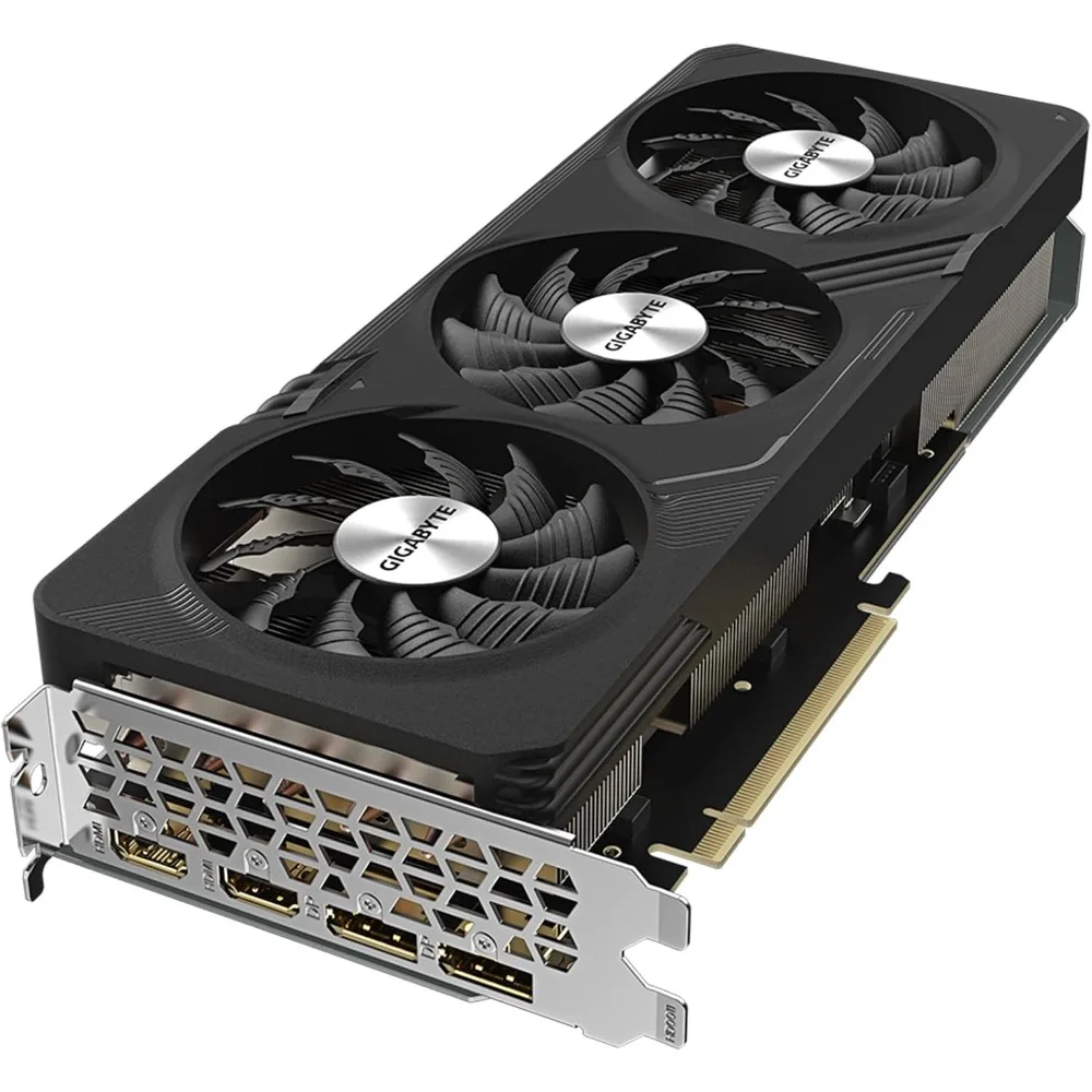 بطاقة رسومات Radeon RX 7600 XT Gaming OC 16G، 3X WINDFORCE Fans 16GB 128-bit GDDR6، GV-R76XTGAMING OC-16GD بطاقة فيديو