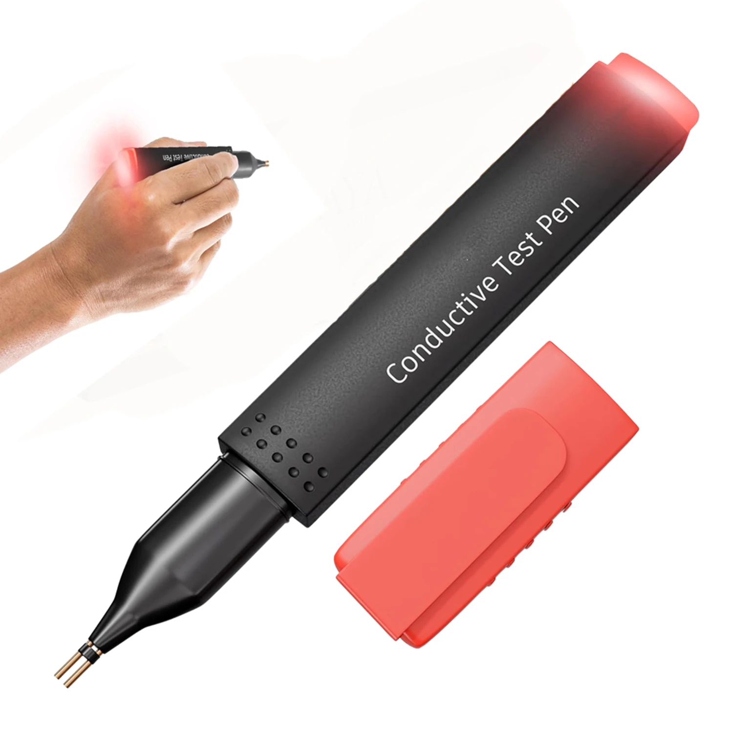

Conductive Testing Pen Grounding Pad Tester Massage Tool Bioenergy Tester Pure Water Mineral Testing Pen Household Use