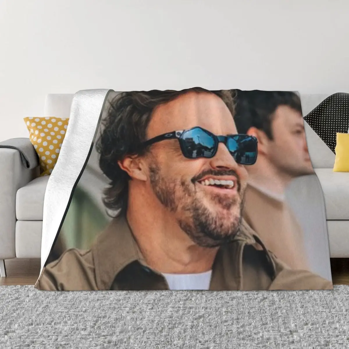 

Fernando Alonso 001057 Bedroom Bed Blankets Travel blanket Winter Blankets Winter Warm Blanket Throw Blanket