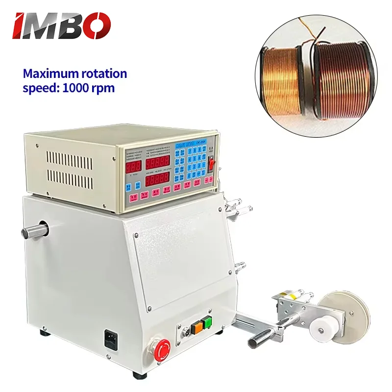 

Precision Automatic Winding Machine with Electronic Control Display, Anti-rust Wire Laying Reel, for Speaker Voice Coil