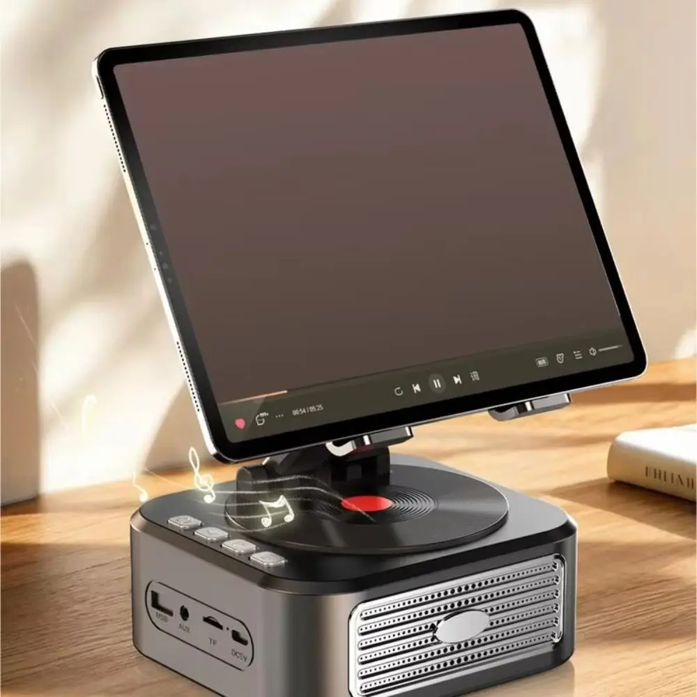 

K Song 3 in 1 Desk Tablet Stand Foldable Singing Broadcast Bracket High Sound Quality Innovative Smartphone Mount Entertainment