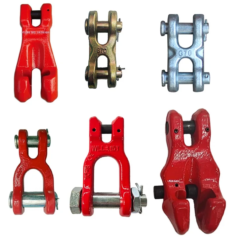 

1.12T-7.5Ton clevis clutch chain adjuster with pin forged alloy steel chain sling connector boat hardware
