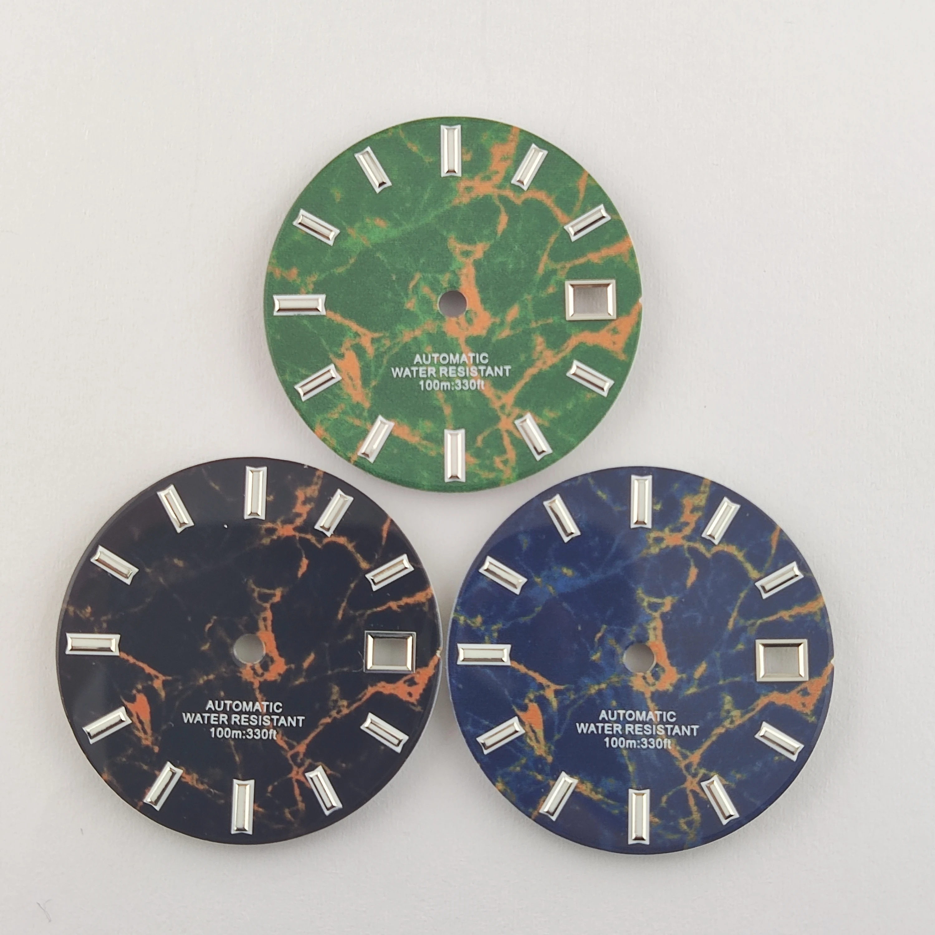 new Watch dial 29mm Luminous Watch Sterile Dial Watch Accessories Suitable for NH35/NH36 Movement Can be Customized logo