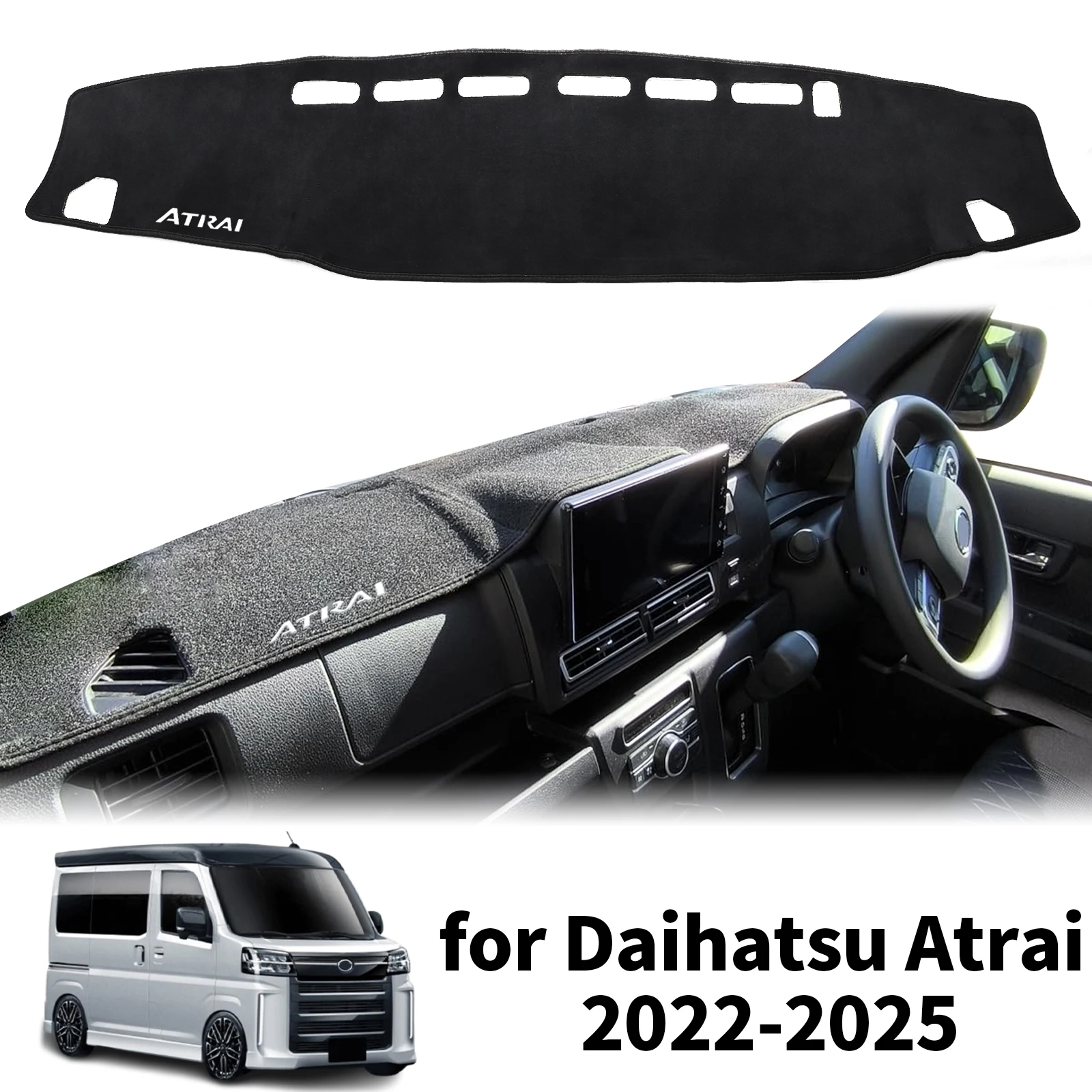 

fit for Daihatsu Atrai 2022-2025 S700 S710 RHD Car​​ Accessories Dashmat Dashboard Cover Pad Protective Carpet DashMat Sunshade