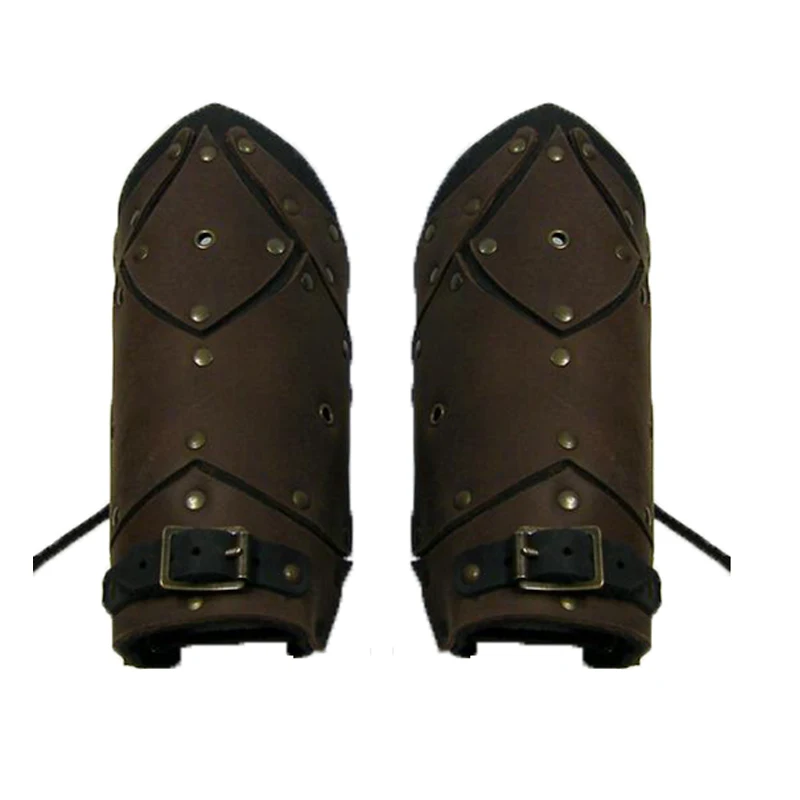 

2 шт. средневековый стимпанк из искусственной кожи, грелка для рук, доспехи, рыцарь викингов, пиратские рукавицы, браслет на шнуровке, аксессуар для косплея для мужчин