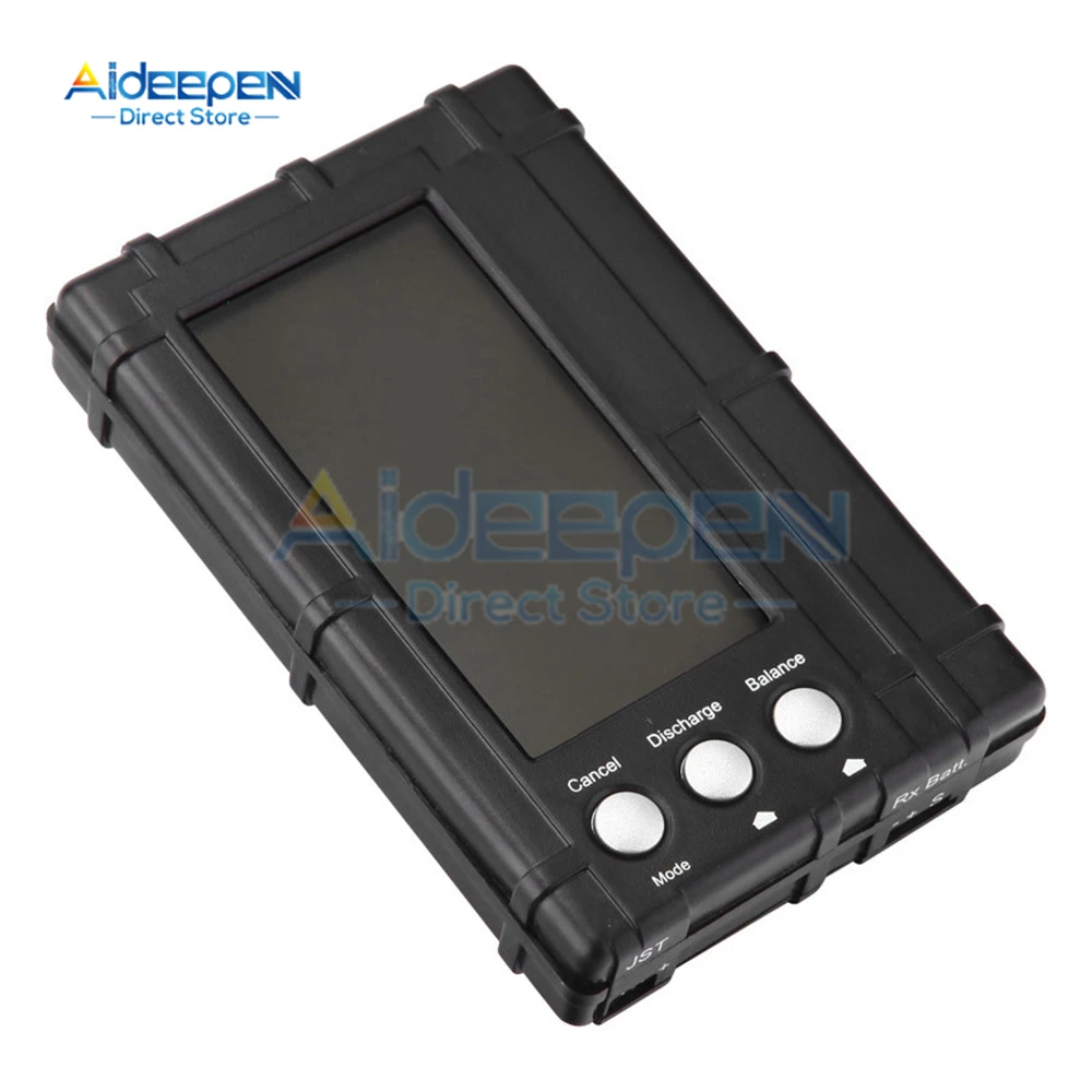 3 in 1 LCD RC Battery Discharger Balancer Meter Tester For 2-6S Lipo Li-fe Battery Battery Voltage Meter