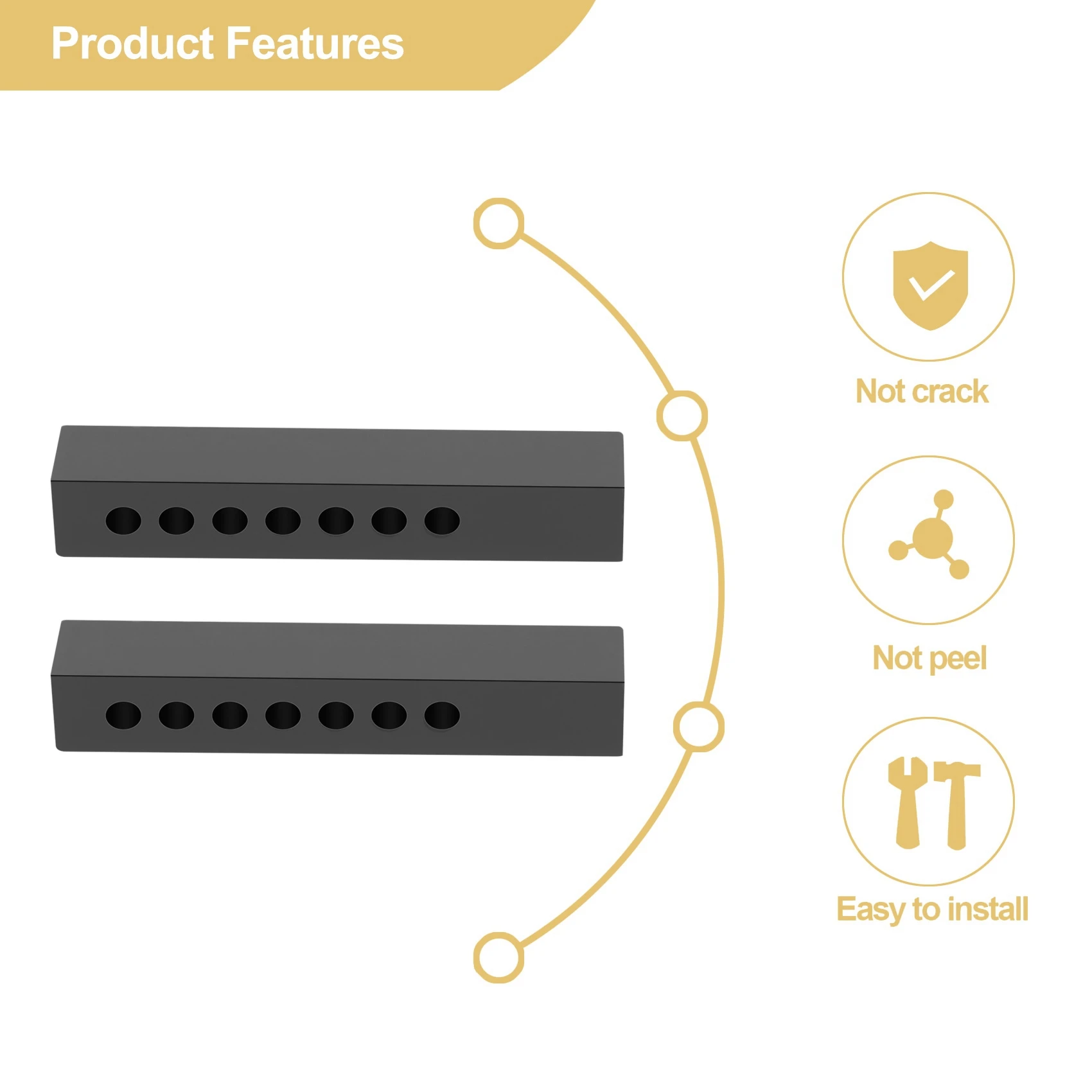 

Комплект из 2 металлических креплений для бампера DELAM для радиоуправляемых краулеров 1/10 Axial SCX10 90046, SCX10 III, AXI03007, Traxxas TRX4, TRX6