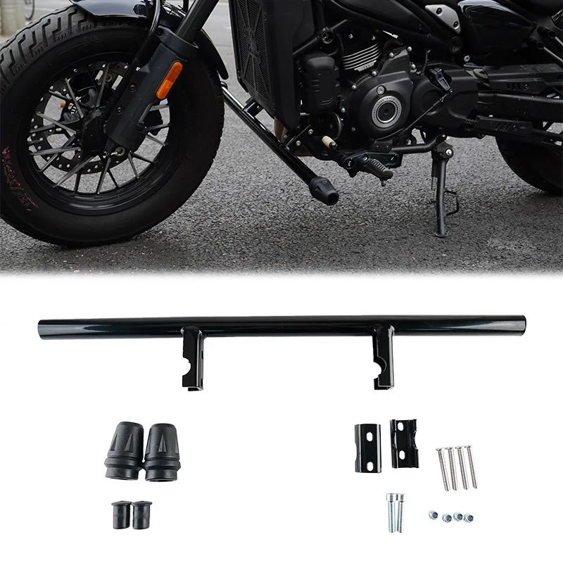 

Motorcycle Accessories Bumper Engine Guard Crash Barsh Bar For CFMOTO 450CLC Engine Guard Replacement Part Flat Out Crash Bar