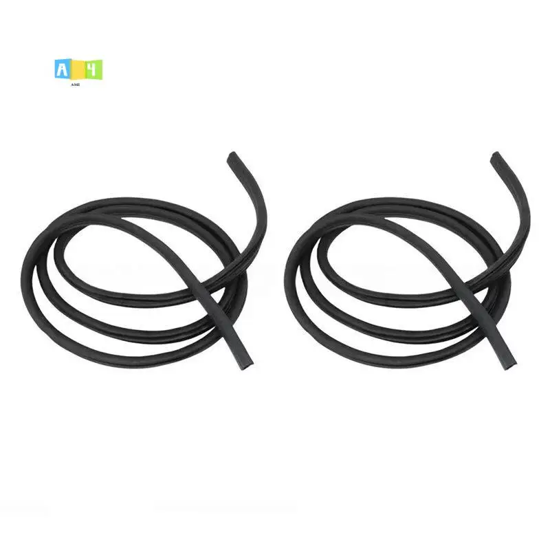 A04E-2Pcs L/R Front Door Weatherstrip Seal Rubber For Ford F-150 F-250 1997- 2004 2L3Z-1820708-AA 2L3Z1820708AA F65Z1820708AA