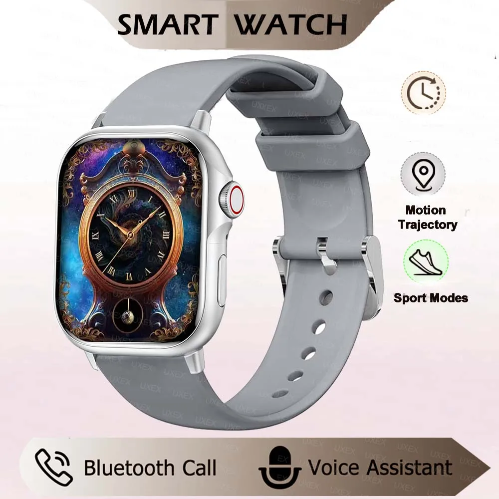 Reloj delicado de 2,01 pulgadas HD, reloj inteligente para hombres, regalo sorpresa, llamada inalámbrica, rastreador de salud, foto personalizada, relojes con Control por aplicación de voz Al