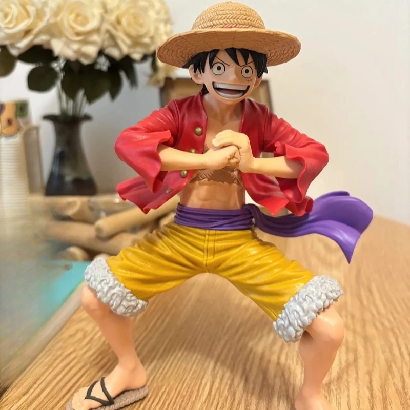 

Кукла Bandai Banpresto Grandista One Piece Navigation King Luffy Captain Периферийные украшения Pixiv Модный подарок на день рождения