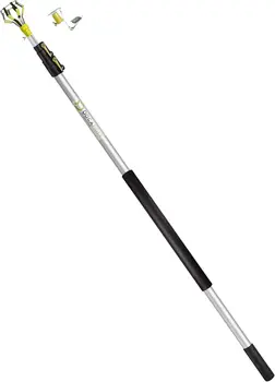 DocaPole 높은 천장 조명 전구 체인저 및 확장 가능한 텔레스코픽 익스텐션 폴, 높은 천장 및 리세스용 7-30 피트