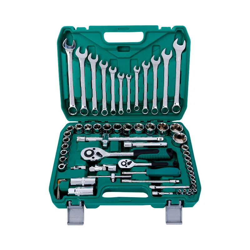 

61-Piece Socket Set Tool Kit Mechanical Socket Wrench Set Tools For Car Repair Tools Set