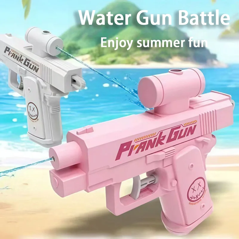 Pistolet à eau inversé double face amusant, jouet de farce estival, mini pulvérisateur d'eau tactique pour enfants et adultes, pour piscine, plage, bataille d'eau en plein air