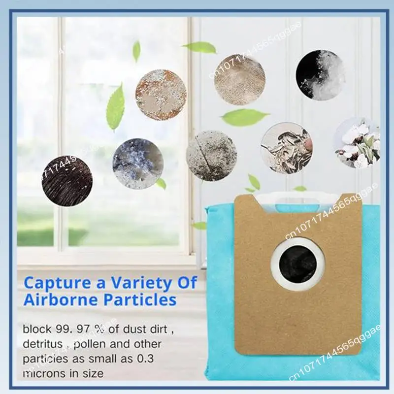 A67I 14PCS Dust Bags Foreufy G35+,G40+,G40 Hybrid+ Vacuum Cleaner Accessories Replacement Non-Woven Dust Bag Garbage Bag