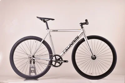 ピスト固定ギアバイク津波トラックシングルスピードレーシング自転車