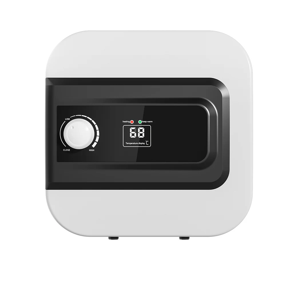 새로운 15L 1.6kW 사각형 주방용 온수기 샤워 전기 온수 저장 탱크 욕실용 온수기