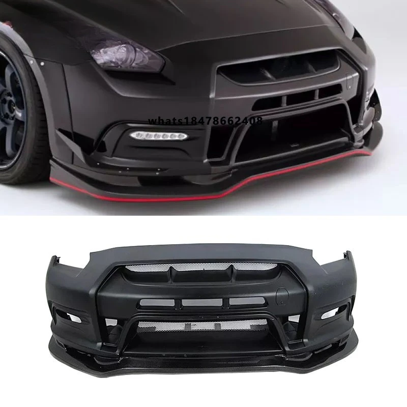 

GTR R35 2008-2016 Vari Wide Style Semi-Carbon Fiber Car Front Bumper