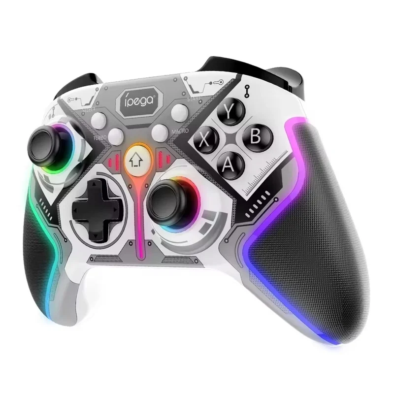Gamepads para jogos compatíveis com Android Ios, PC, TV, Switch, Ps3, Ps4 Controlador Bluetooth programável Gamepad sem fio