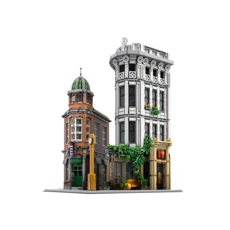 

4049PCS City Hot Selling Modular FlatIron MOC Creative Street View Model Building Blocks Architecture Children Toy Birthday Gift