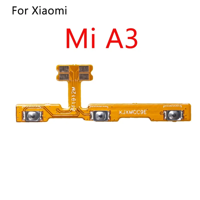 5 pcs/lot power button ket flex for Xiaomi 6 8 9 a1 a2 a3 8Lite 9T pro Pocophone F1 volume side on/off button flex replacement