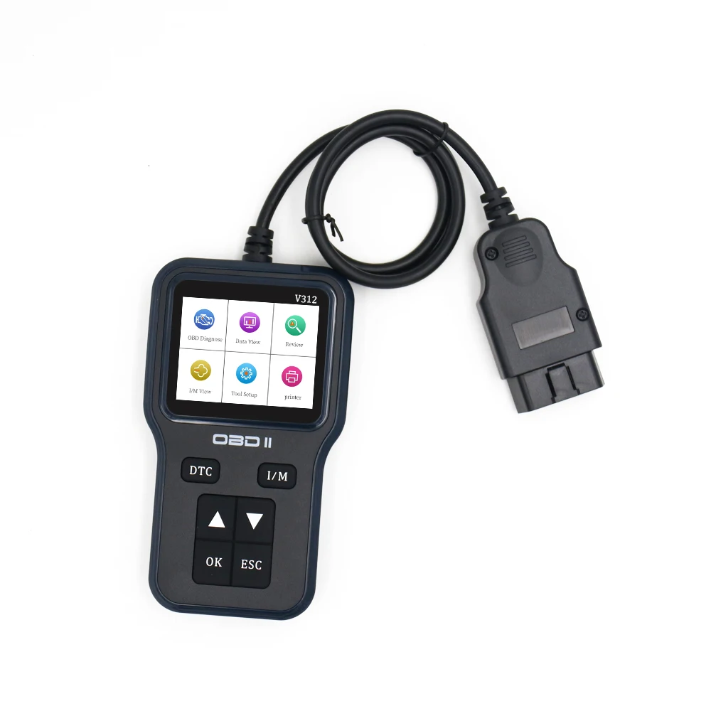 OBDII Auto Code Reader Auto Scanner Diagnose Werkzeug Unterstützung OBD2 Fehler Erkennung und Erkennung Ausrüstung V312