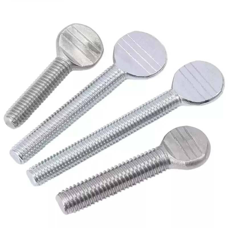 M4 M5 M6 M8 M10 1/4-20 5/16-18 304 الفولاذ المقاوم للصدأ المجلفن اليد تشديد تنس الطاولة مضرب الإبهام مسامير