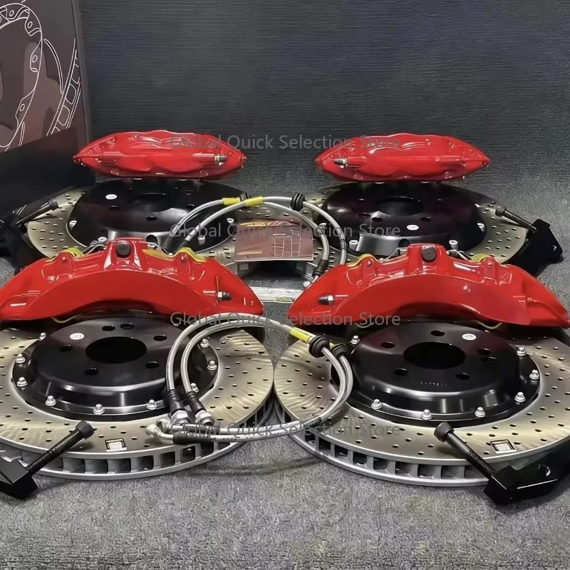 New Rear F40 4/6Pot Performance Kit Front Racing Caliper for 350Z Z33 370Z Q50 Q70 Q60 FX35 QX70 A8 GT6 1 Year Warranty